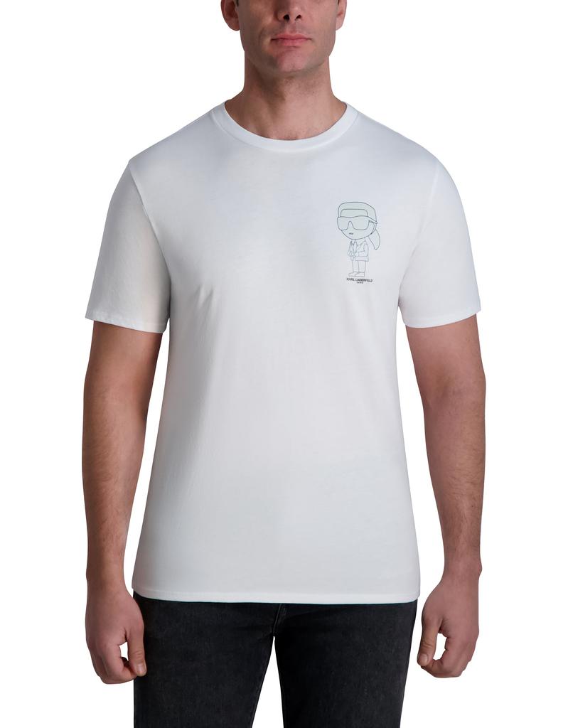 Karl Lagerfeld Paris PIXELATED KARL LOGO TEE