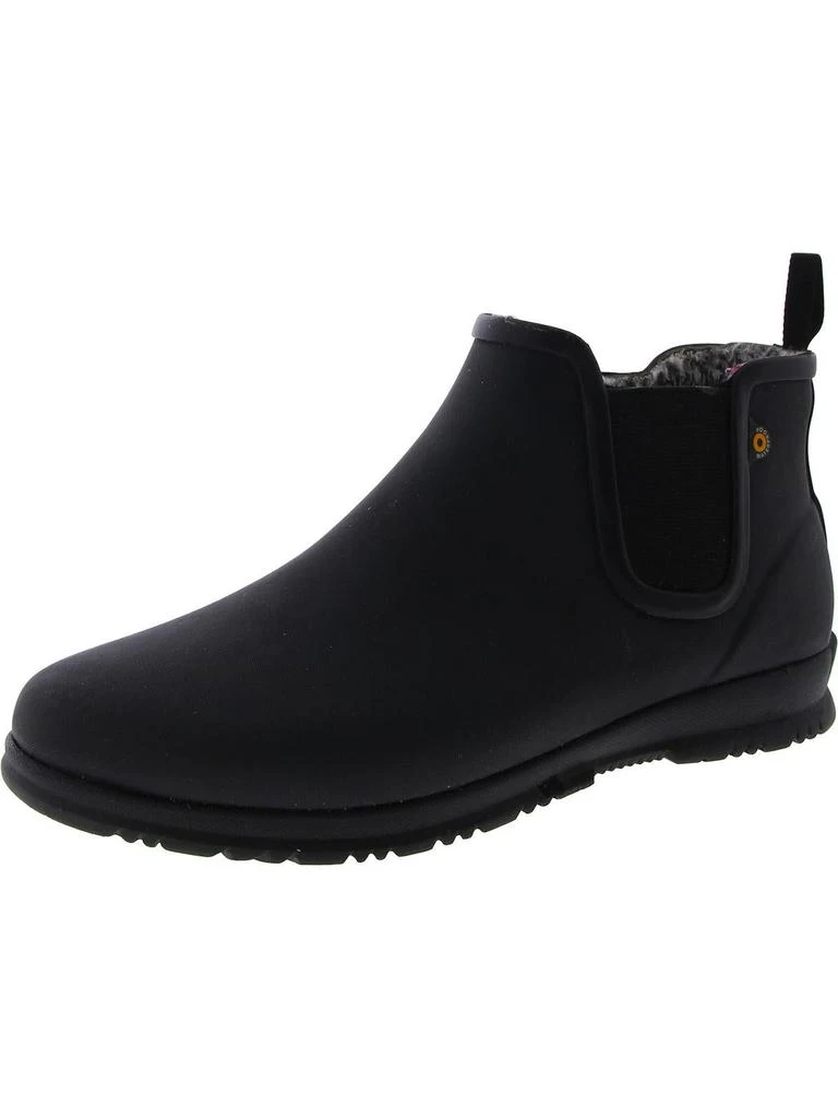 Bogs Sweetpea Womens Rain Slip On Chelsea Boots 1