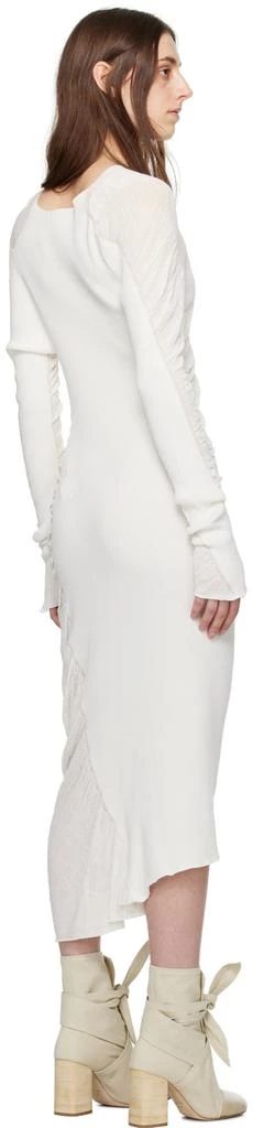 Issey Miyake Off-White Ambiguous Midi Dress 3