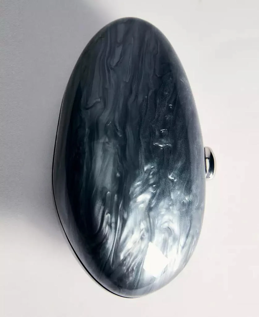 Mango Women's Mother of Pearl-Effect Clutch Bag 6