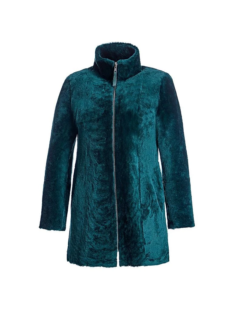 Maximilian Maximilian Reversible Shearling Lamb Jacket 1