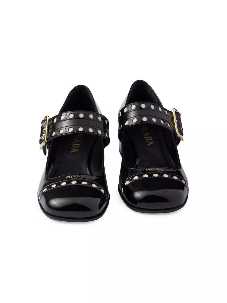 Prada Patent Leather Mary Jane Pumps 5