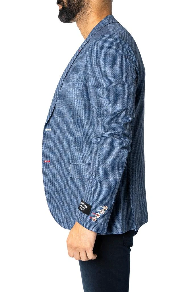 Maceoo Descartes Unconstructed Static Blue Blazer 3
