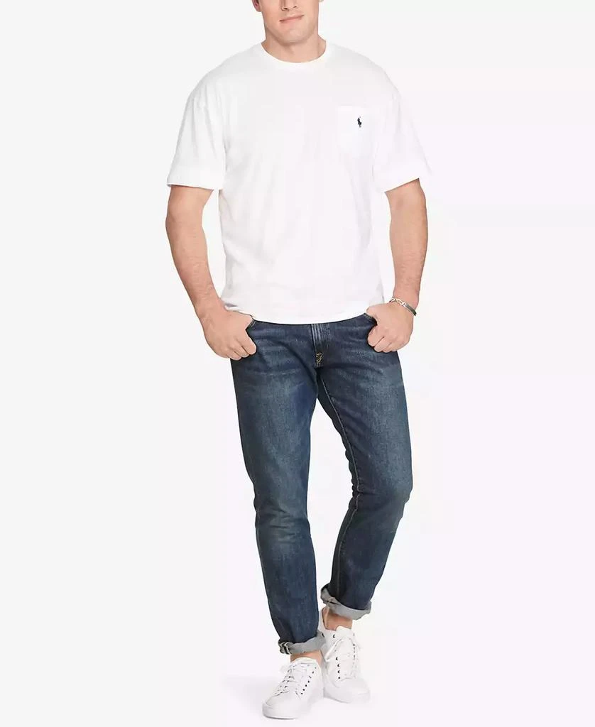 Ralph Lauren Men's Big & Tall Crew-Neck Pocket T-Shirt 3