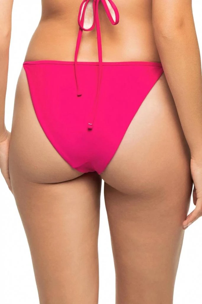 Ramy Brook Saylor Bikini Bottom In Perfect Pink 2