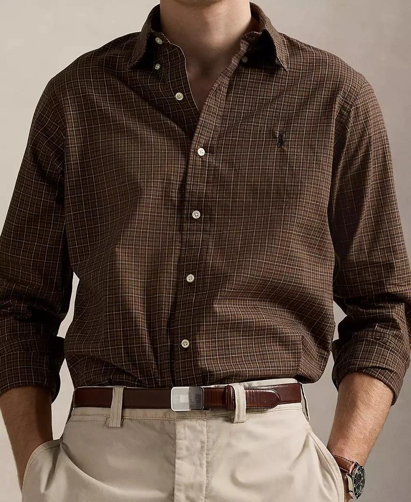 Ralph Lauren Men's Classic-Fit Plaid Twill Shirt 3