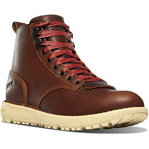 Danner Danner 6" Logger 917 Women’s Waterproof Gore-Tex Hiking Boots, Suede Lightweight, Removable OrthoLite Footbed, Vibram Outsole