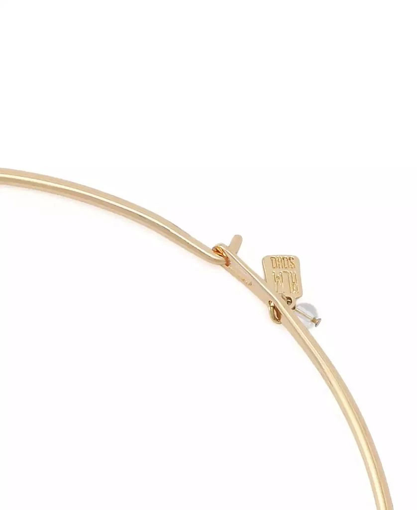 Robert Lee Morris Mother of Pearl Cross Pendant Wire Necklace 4