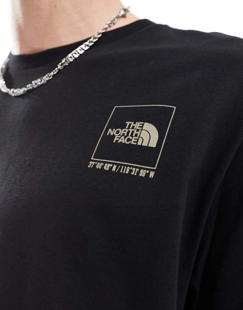 The North Face The North Face Coordinates backprint t-shirt in black 3