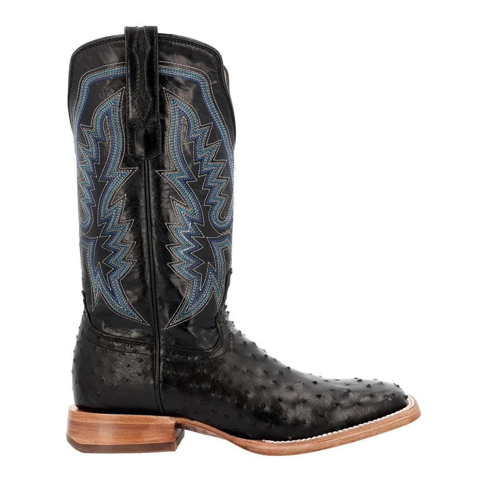 Durango PRCA Collection Full-Quill Ostrich Square Toe Cowboys Boots 1
