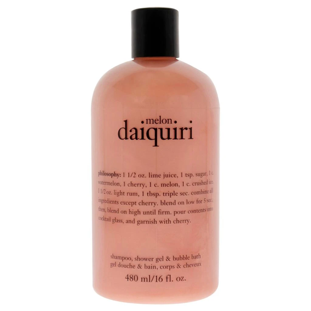 philosophy Melon Daiquiri Shampoo, Bath and Shower Gel by  for Unisex - 16 oz Shower Gel 1