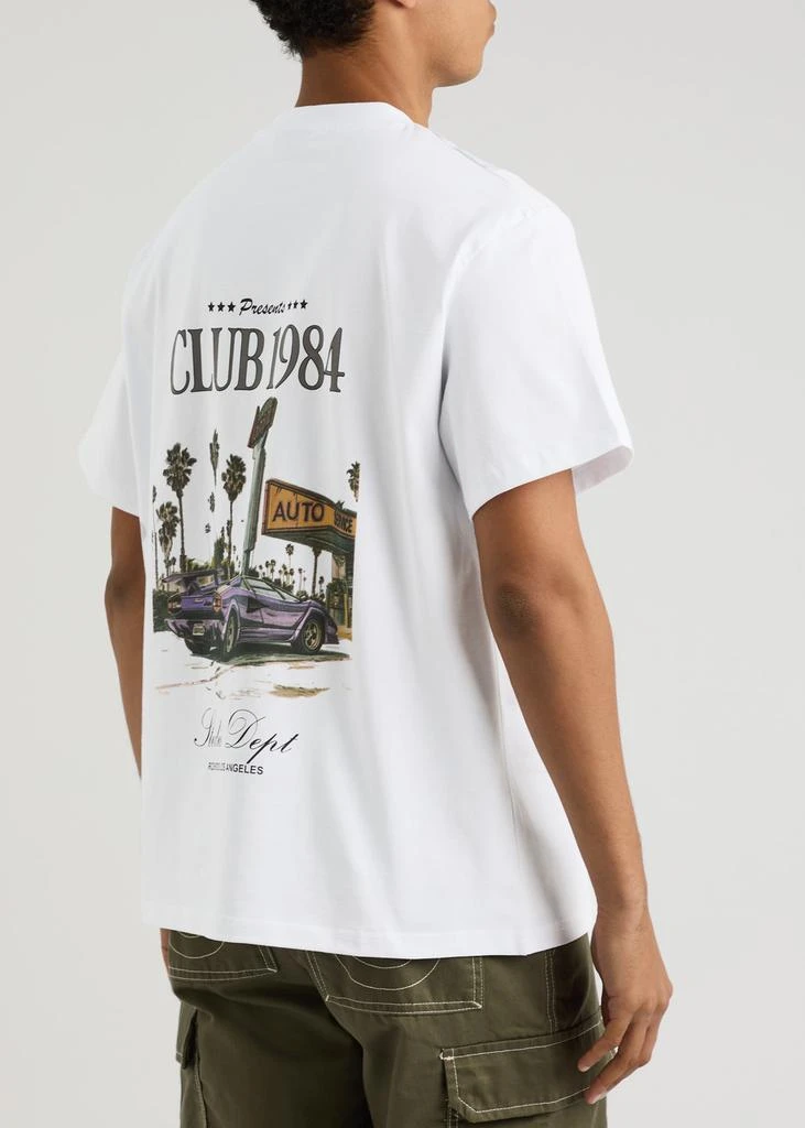 CLUB 1984 LA Auto printed cotton T-shirt 3