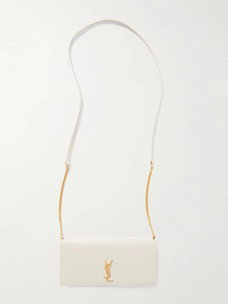 Yves Saint Laurent Cassandre Strap Leather Phone Case