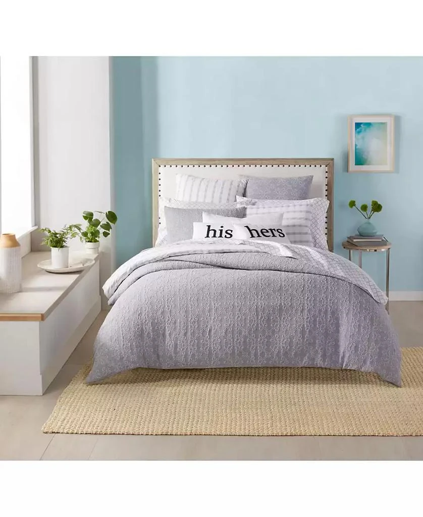 Charter Club Woven Tile 3-Pc. Comforter Set, King, Exclusively at Macy’s 5