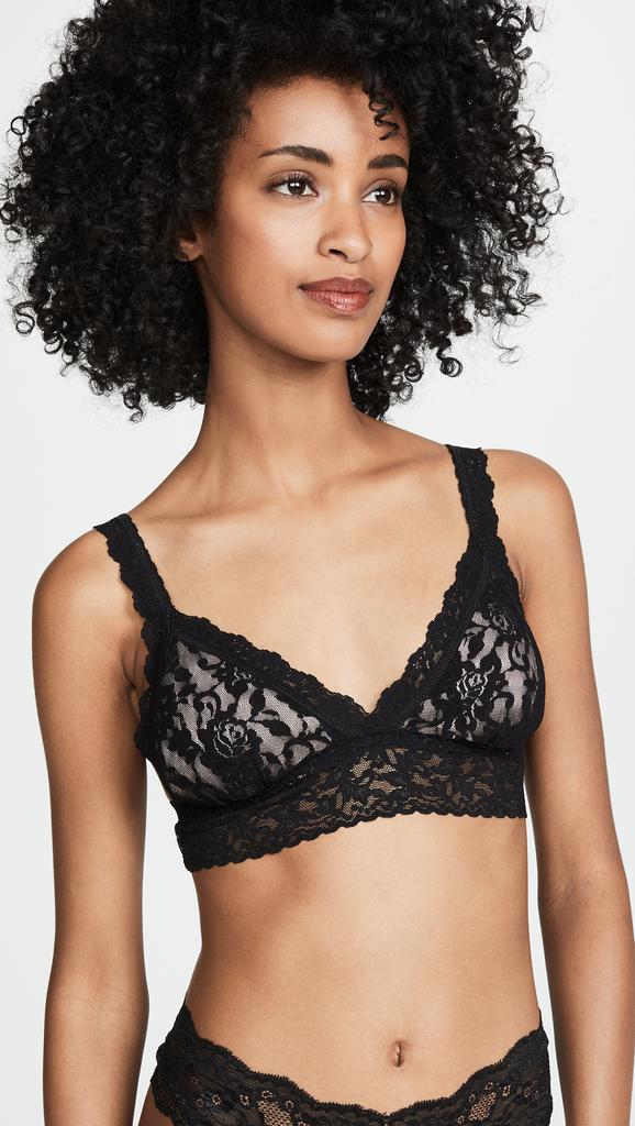 Hanky Panky Signature Lace Padded Crossover Bralette