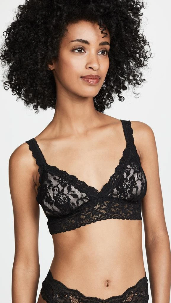 Hanky Panky Signature Lace Padded Crossover Bralette 1