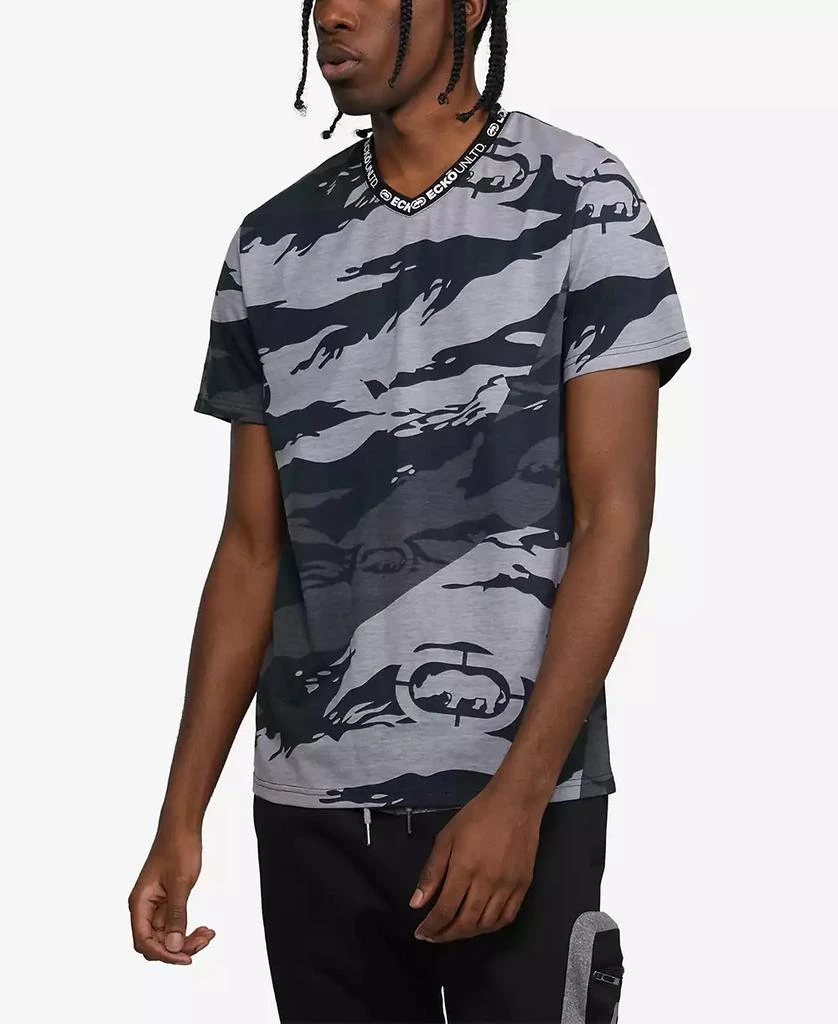 Ecko Unltd Men's Short Sleeve Rising Star V-Neck T-shirt 1