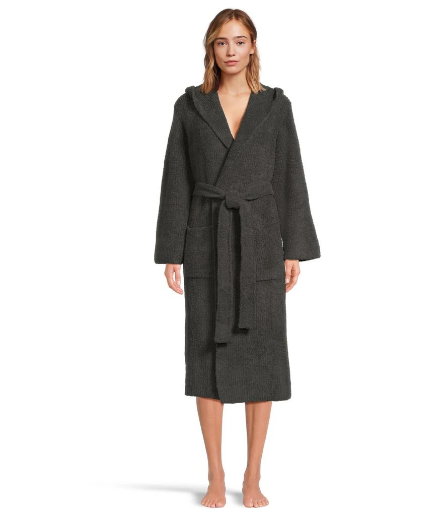 Barefoot Dreams CozyChic® Ribbed Hooded Robe 1