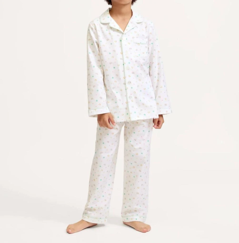 Petite Plume Petite Plume - Kid's Twill Pajama Set