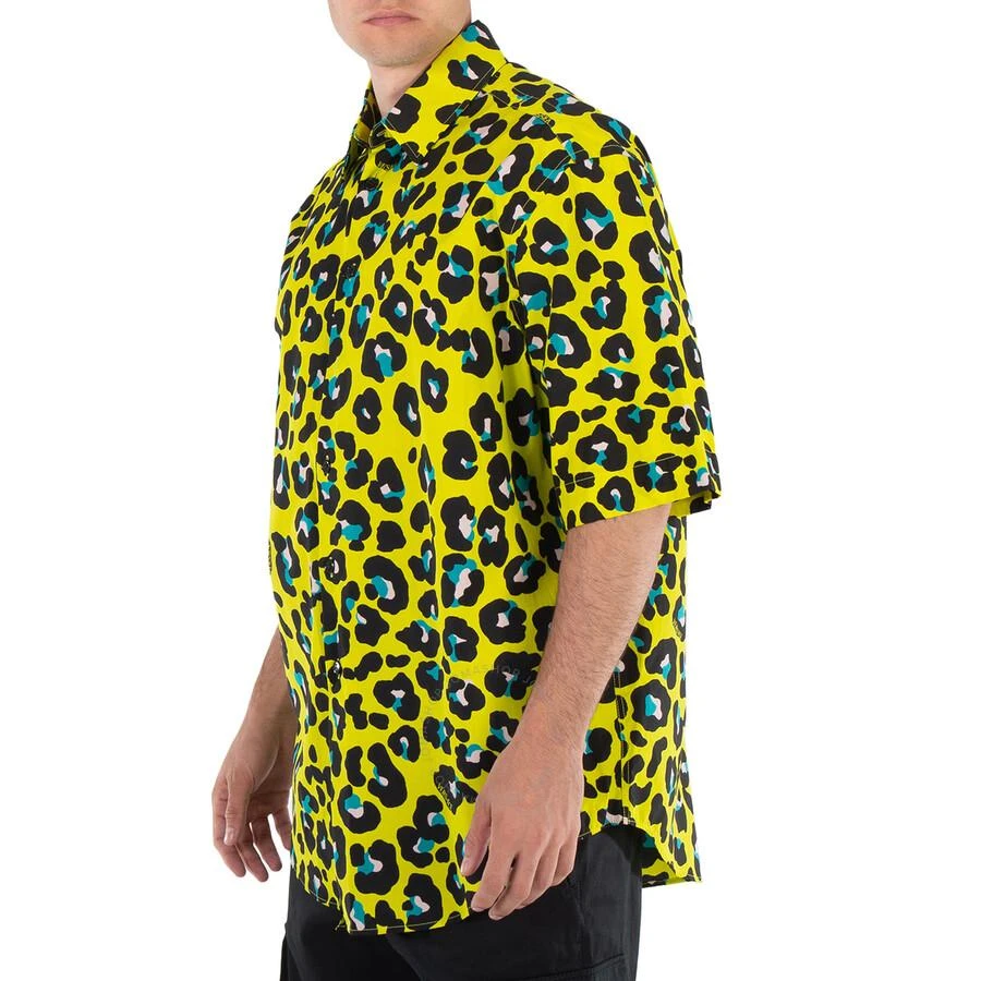 Versace Short Sleeve Animal Print Shirt 2