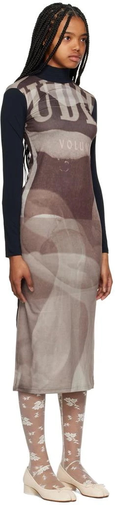 ELLISS SSENSE Exclusive Brown Maxi Dress 2