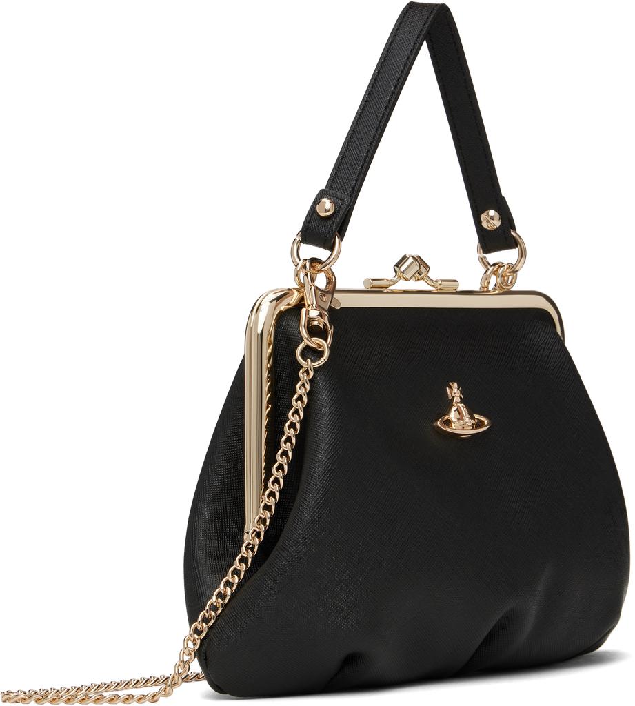 Vivienne Westwood Black Granny Frame Bag