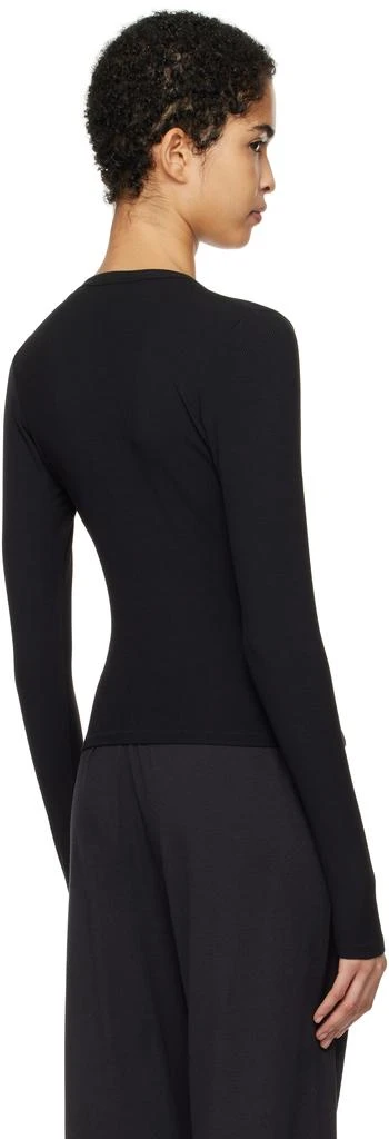 SKIMS Black Soft Lounge Cardigan 3