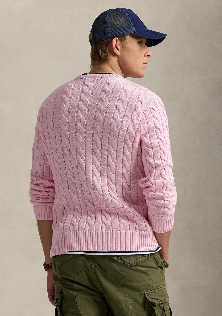 Ralph Lauren Cotton Cable Knit Driver Long Sleeve Sweater 2