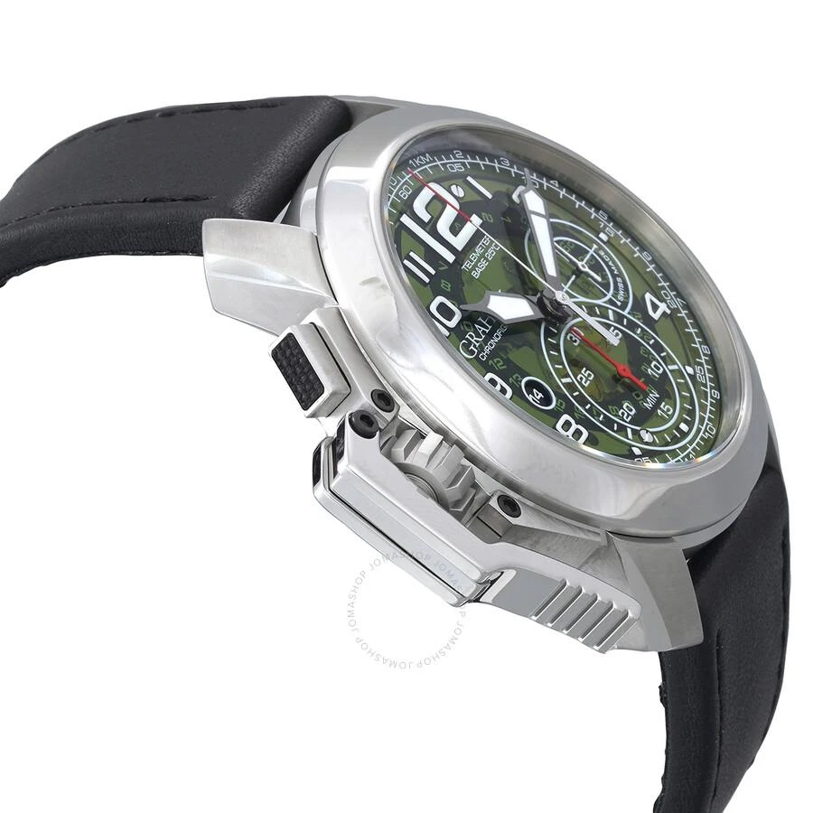Graham’s Chronofighter Chronograph Green Skeleton Dial Automatic Men's Watch 2CCAS.G03A 2