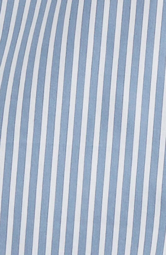 Vince Furrow Stripe Long Sleeve Wrap Shirtdress 5