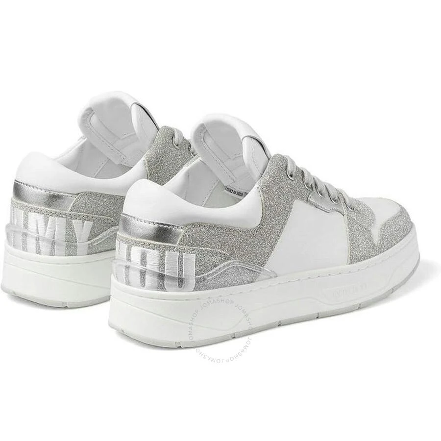 Jimmy Choo Florent/F Low-Top Glitter Sneakers 3