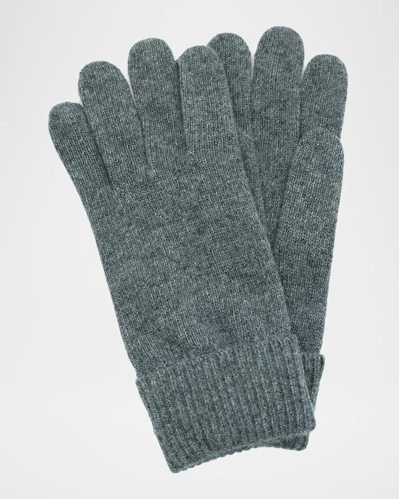 Portolano Men's Cashmere Knit Gloves