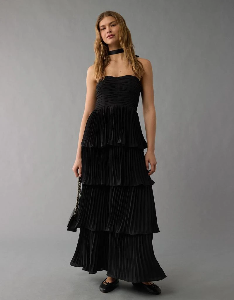 AE AE Tiered Pleated Maxi Dress 2