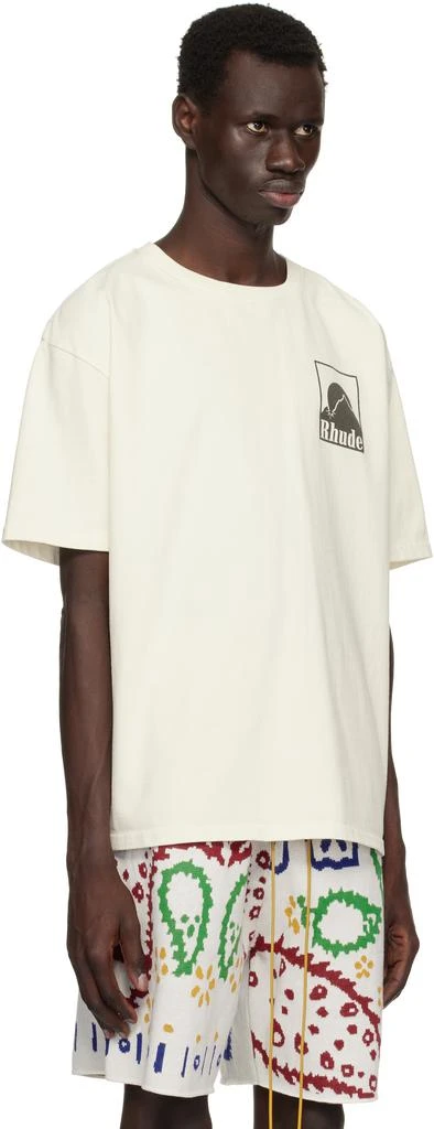 Rhude Off-White Moonlight Badge T-shirt 2