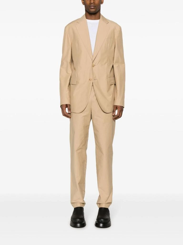 Moschino Beige Cotton Blend Blazer 2