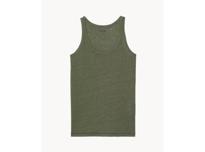 Kujten Débardeur Soft Débardeur Femme Lin