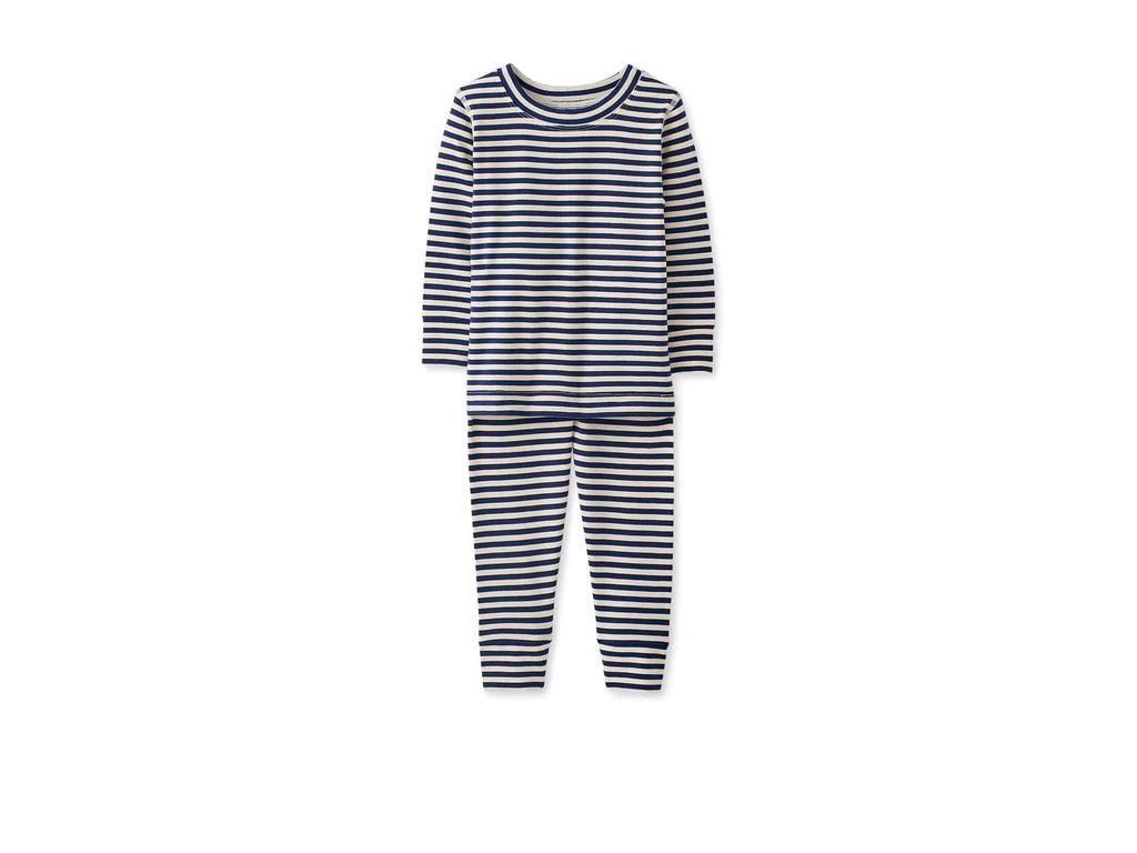 Hanna Andersson Striped Long John Pajama Set in HannaSoft™ (Infant/Toddler/Little Kid/Big Kid)