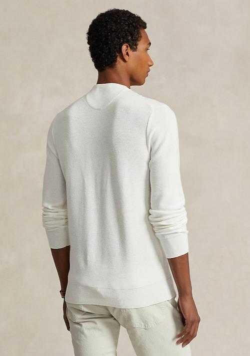 Ralph Lauren Ralph Lauren Textured Cotton Crew Neck Sweater