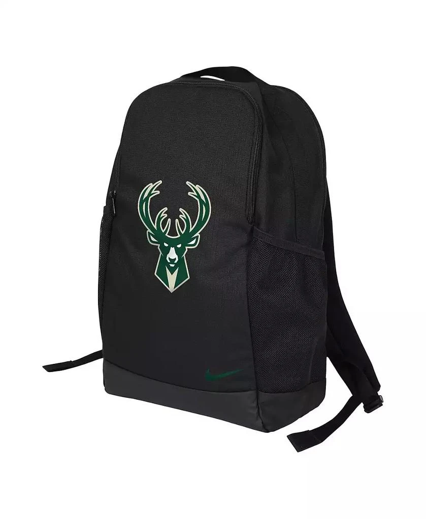 NIKE Black Milwaukee Bucks Brasilia Backpack 2