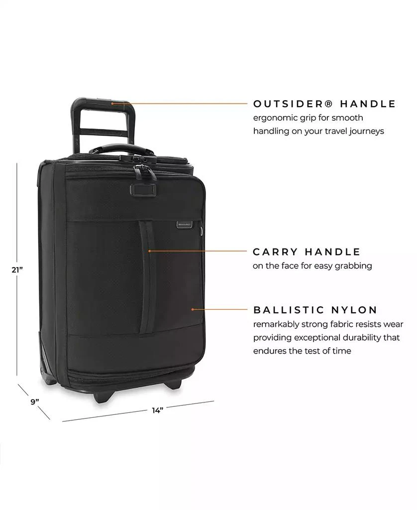 Briggs & Riley Baseline Global 2-Wheel Carry-On Duffle 5