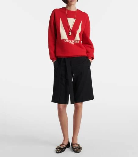 Valentino Printed cotton jersey sweatshirt 2