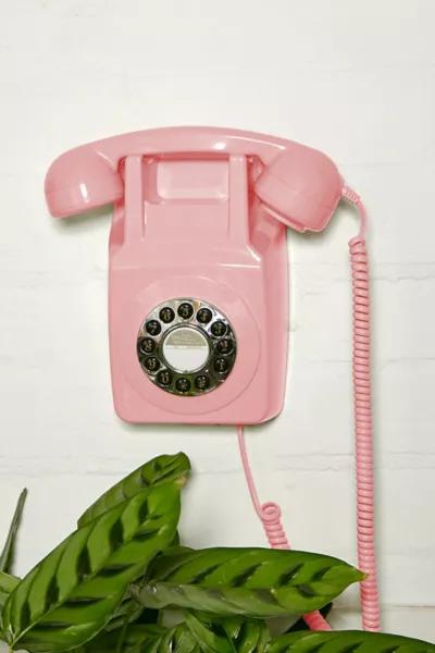 GPO GPO 746 Retro Push Button Dial Landline Wall Mount Phone