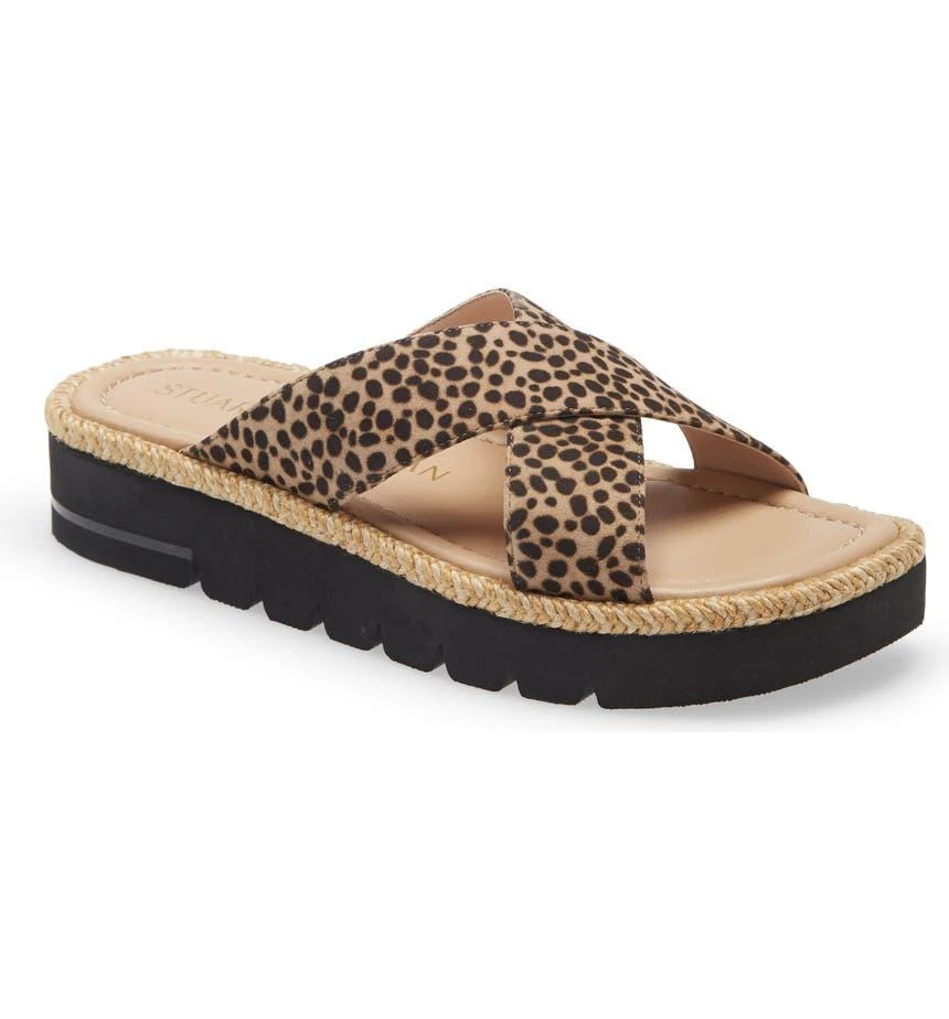 Stuart Weitzman Roza Lift Slide Sandal 1