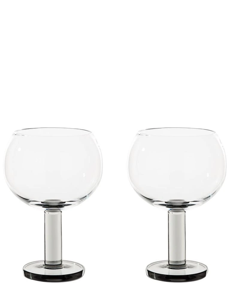Tom Dixon Set Of 2 Puck Balloon Glasses 1