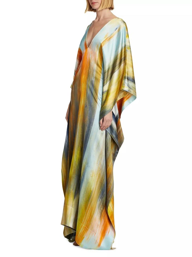 Oscar de la Renta Abstract Marocaine Caftan 4
