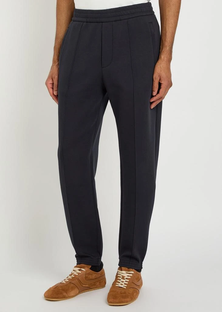 Emporio Armani Tapered-leg jersey sweatpants 2