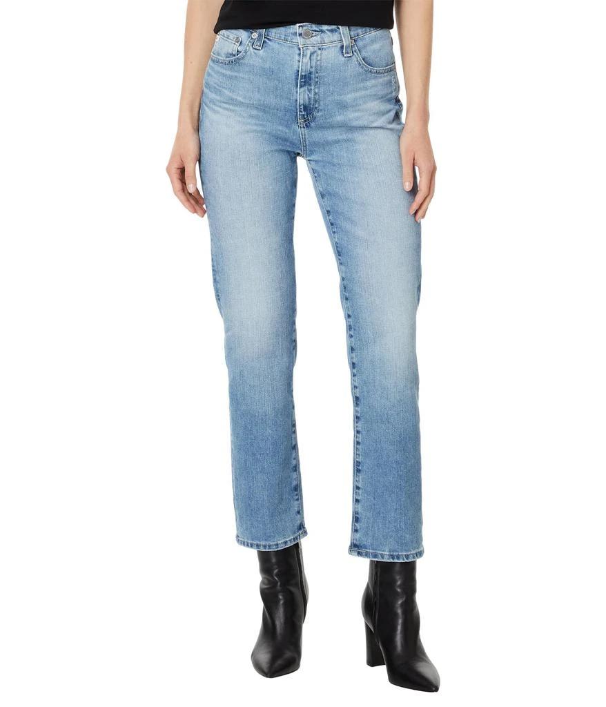 AG Jeans Saige High Rise Straight Crop Jean 1