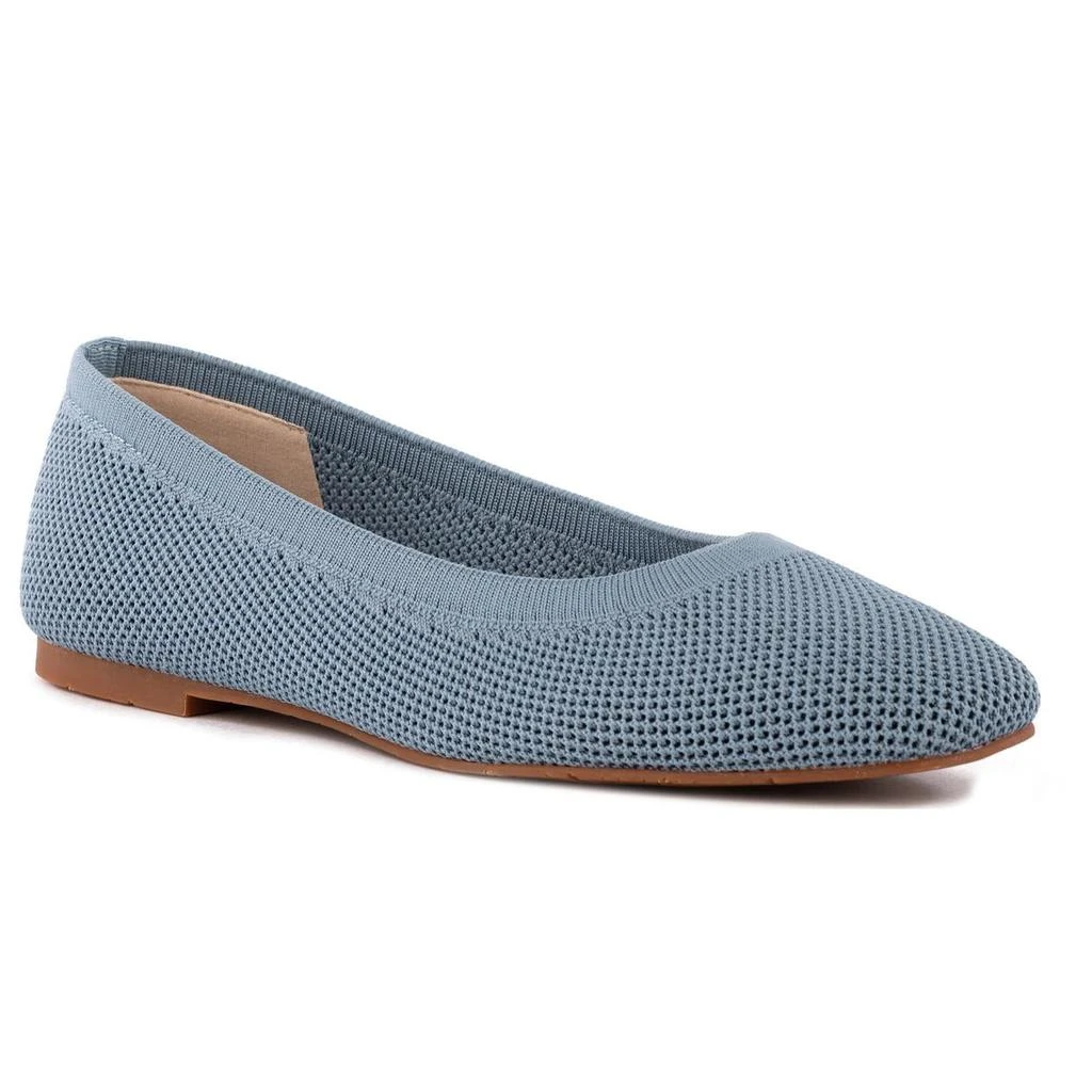 BC Footwear Next Chapter Womens Knit Leopard Ballet Flats 2