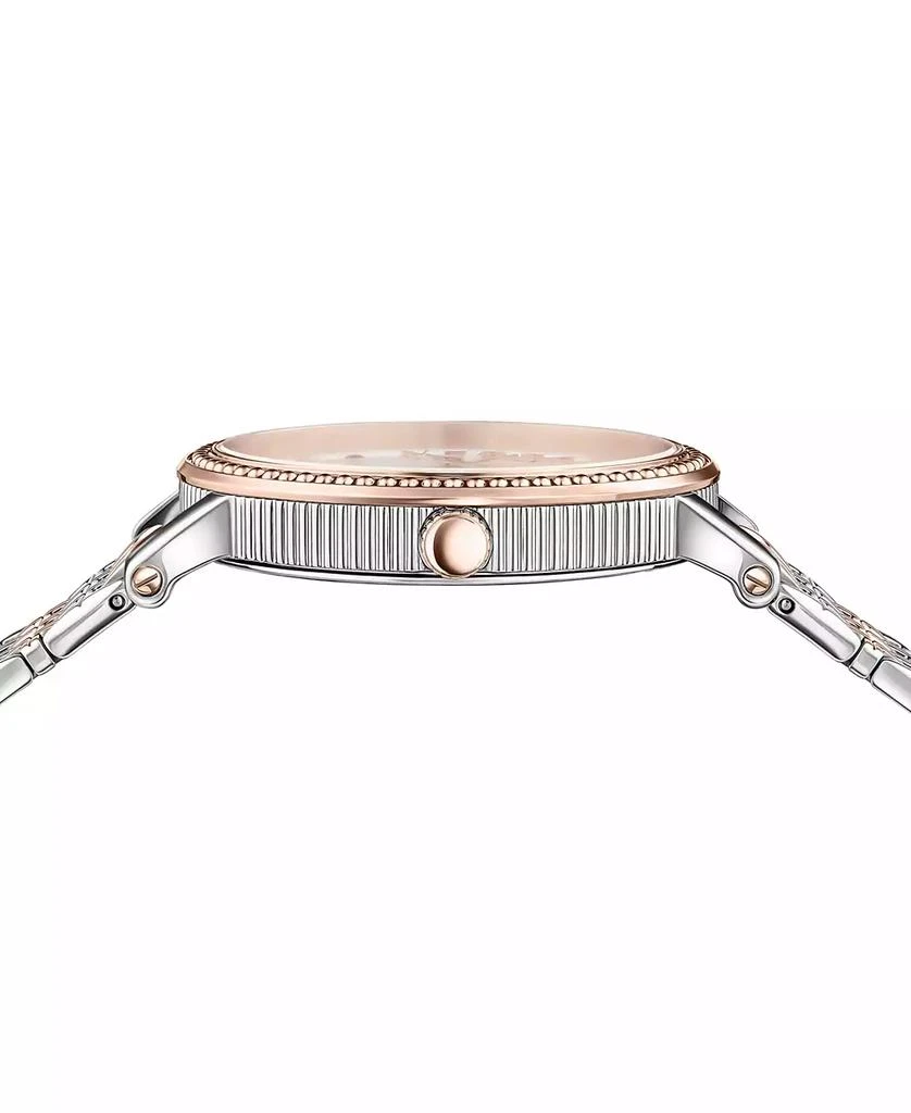 Versace Women's Swiss V-Dollar Two-Tone Bracelet Watch 37mm 2
