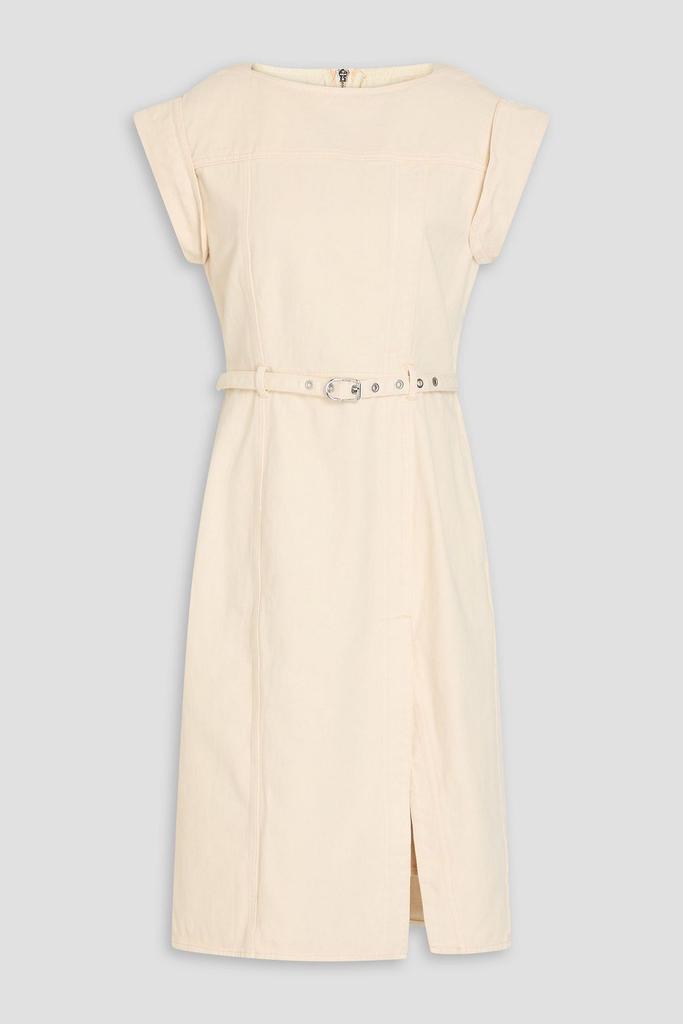 3.1 Phillip Lim Belted denim midi dress